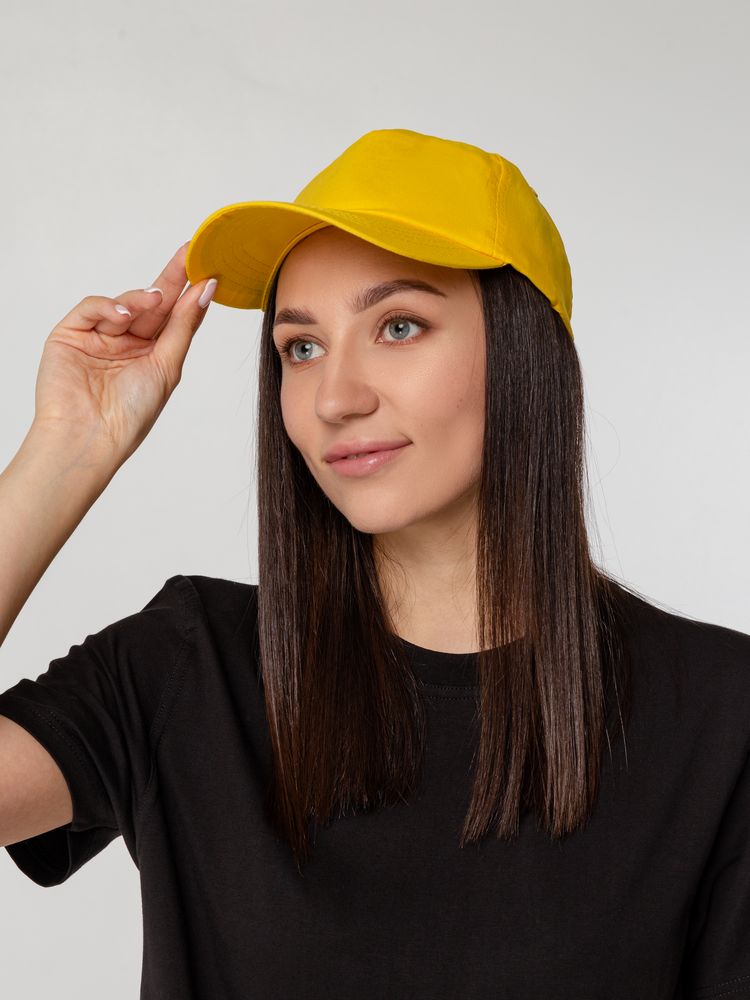 Бейсболка Unit Promo, желтая / Миниатюра WWW (1000)