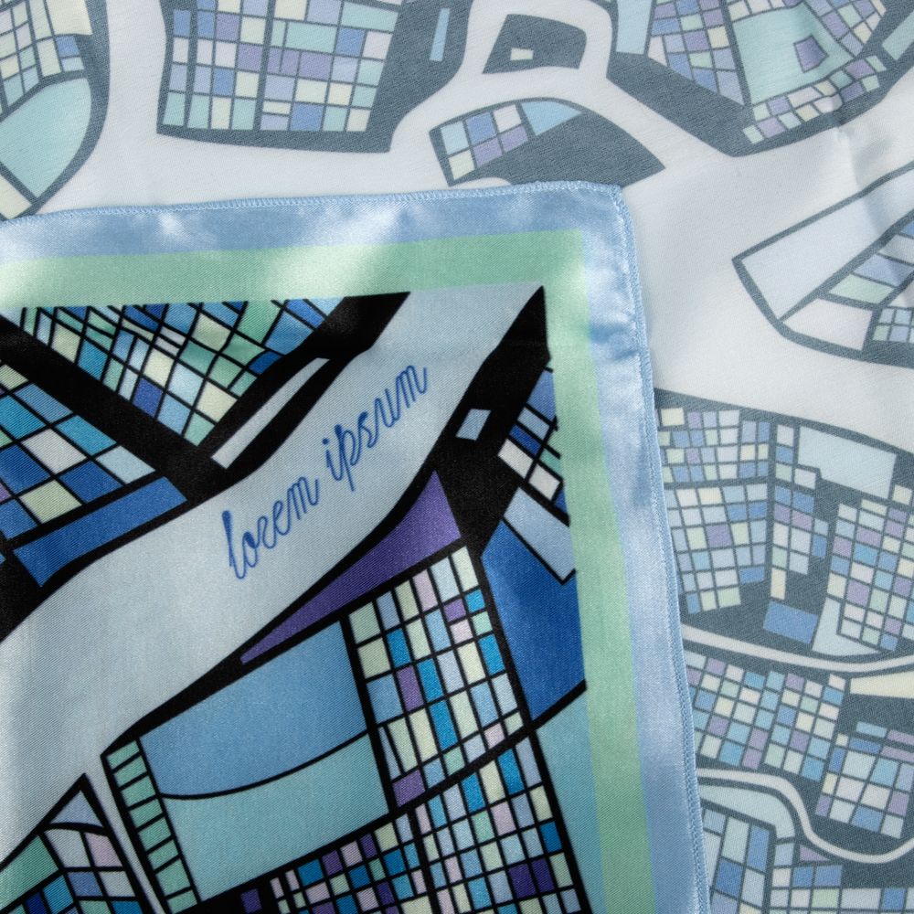 Платок с печатью на заказ ColorSharm, S / Миниатюра WWW (1000)