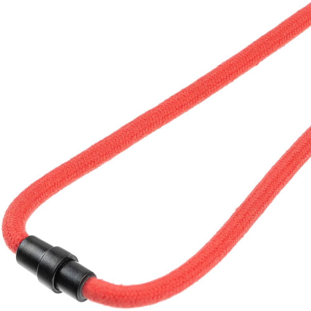 Шнурок для бейджа Tube Wood, красный / Миниатюра WWW (1000)