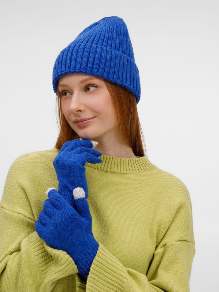 Перчатки сенсорные Spotti Senso, синие / Миниатюра WWW (1000)