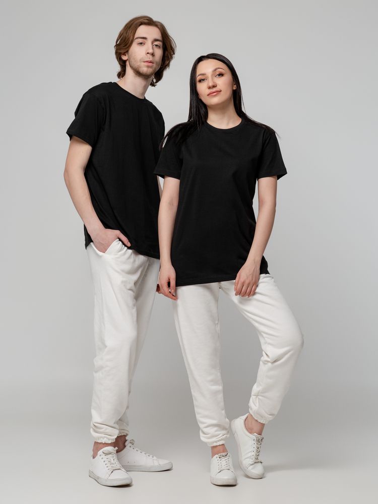 Футболка унисекс T-bolka 140, черная / Миниатюра WWW (1000)