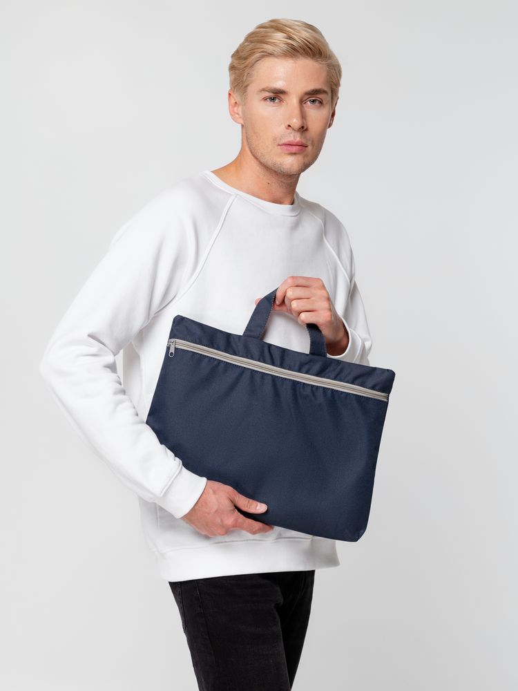 Сумка-папка Simple, темно-синяя / Миниатюра WWW (1000)