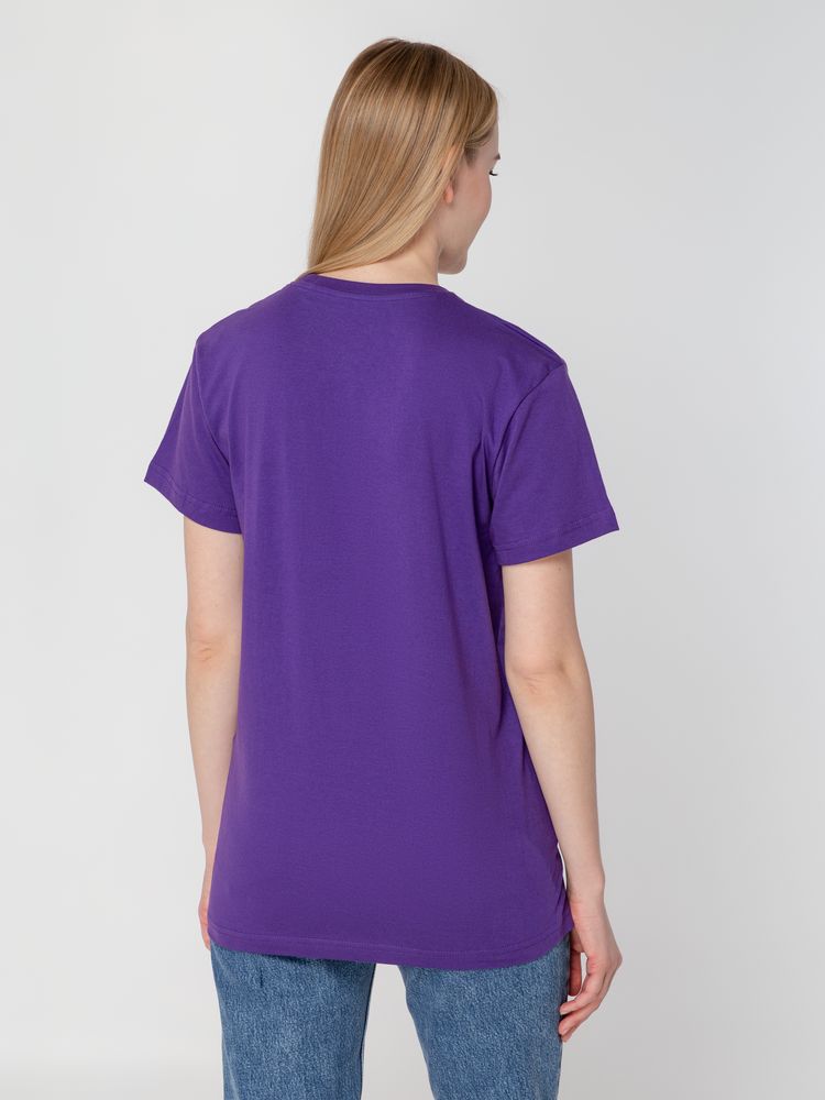 Футболка унисекс T-Bolka 160, фиолетовая / Миниатюра WWW (1000)