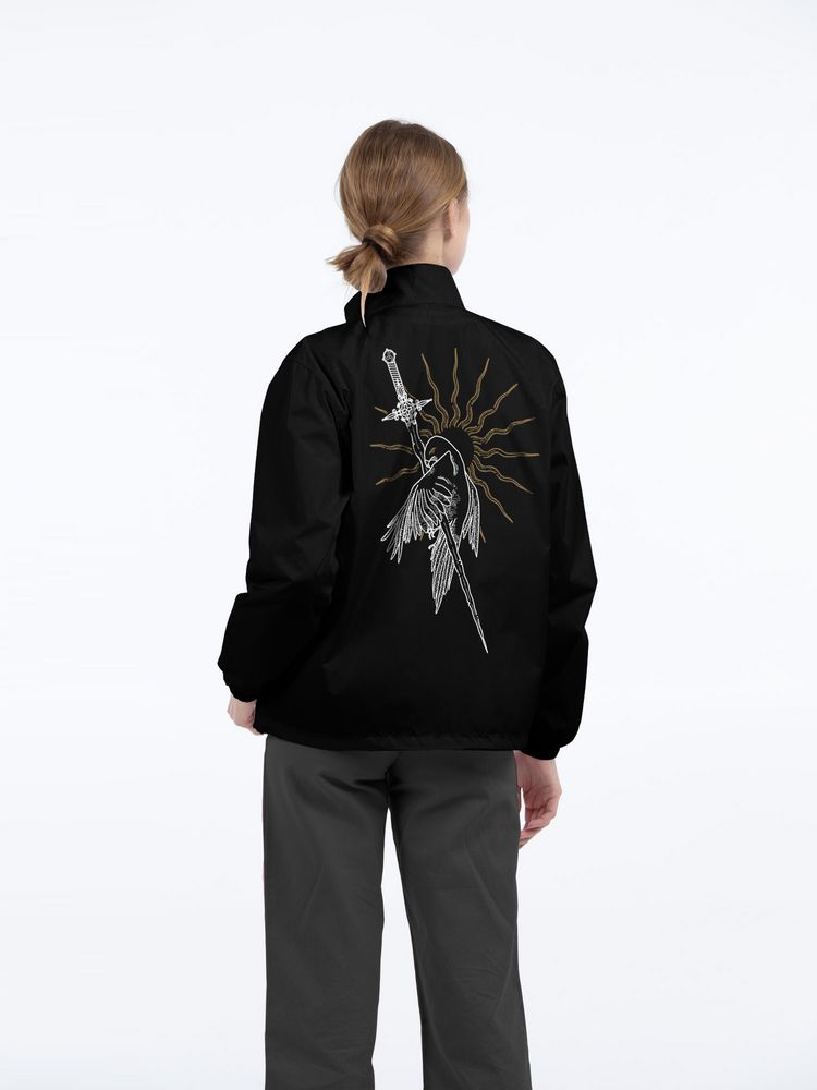 Ветровка «Источник. Меч», черная / Миниатюра WWW (1000)