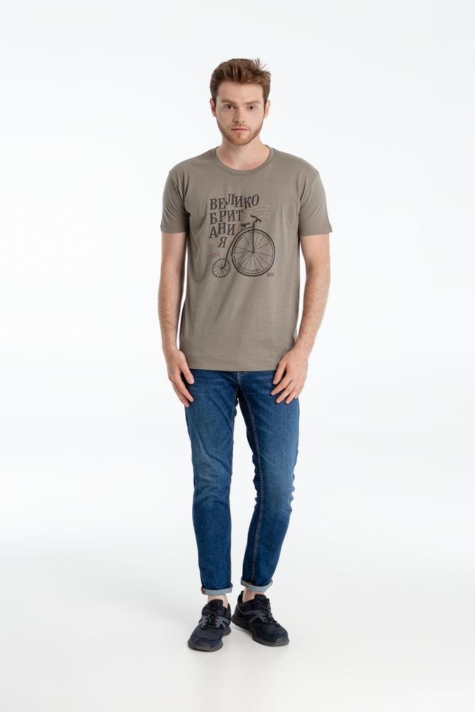 Футболка «Великобритания», серая (стальная) / Миниатюра WWW (1000)