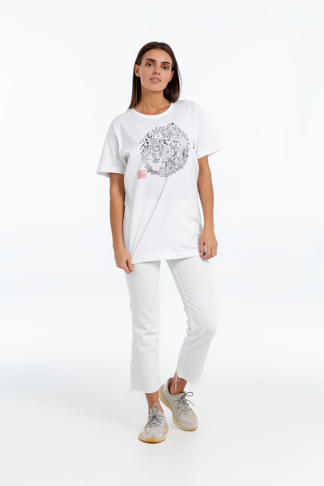 Футболка «Кавалер», белая / Миниатюра WWW (1000)