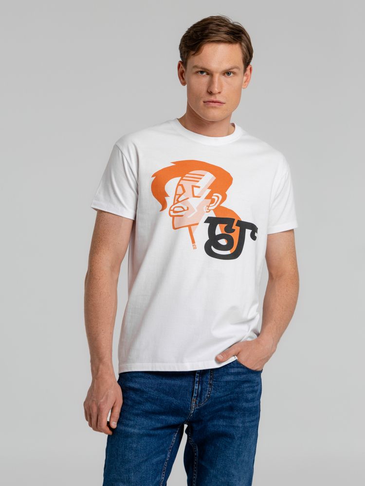 Футболка «Меламед. Борис Гребенщиков», белая / Миниатюра WWW (1000)