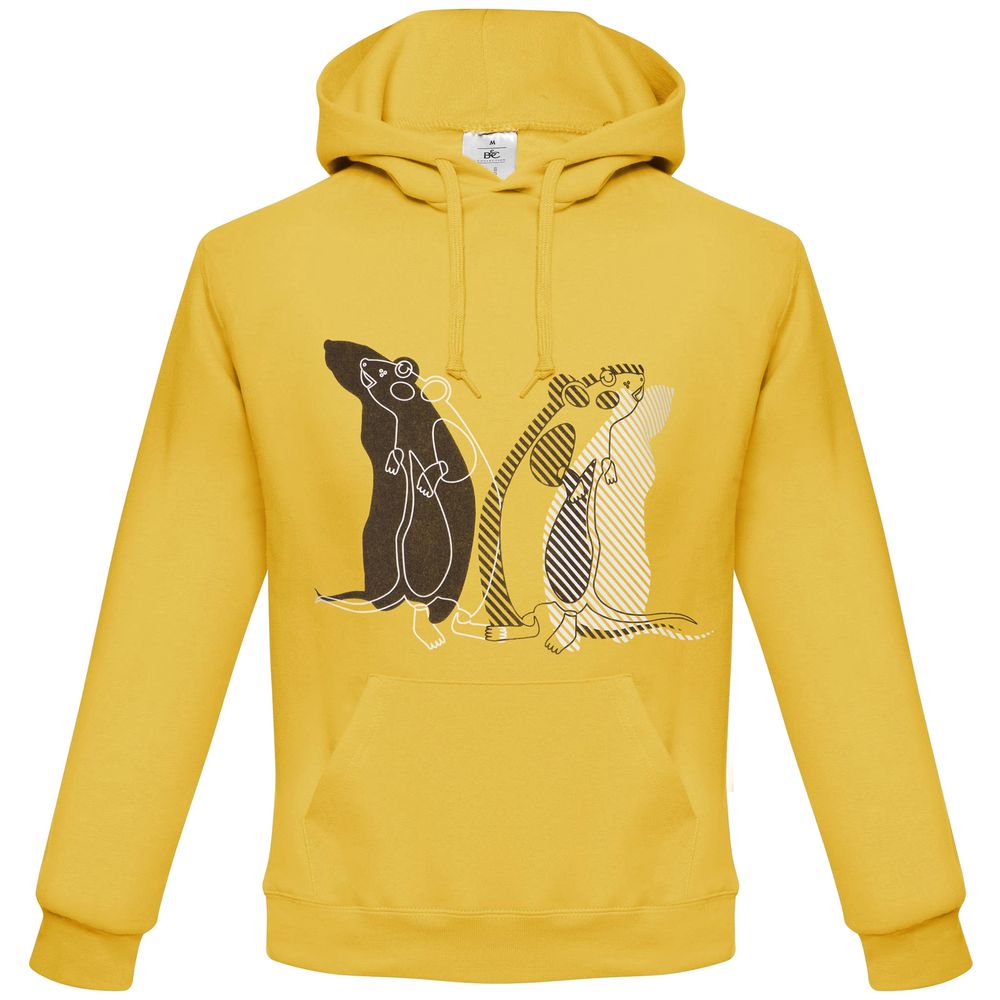 Толстовка Mousplit, желтая / Миниатюра WWW (1000)