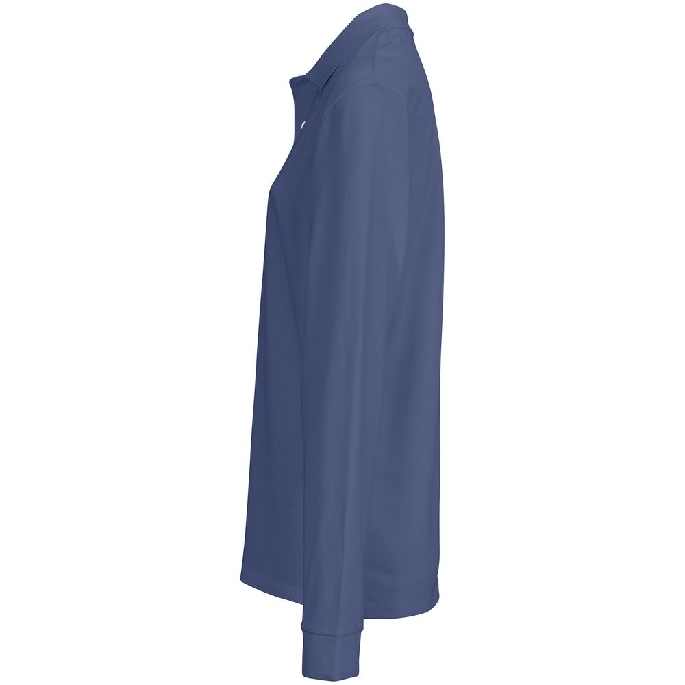 Рубашка поло унисекс с длинным рукавом Pacific LSL, синяя (джинс) / Миниатюра WWW (1000)