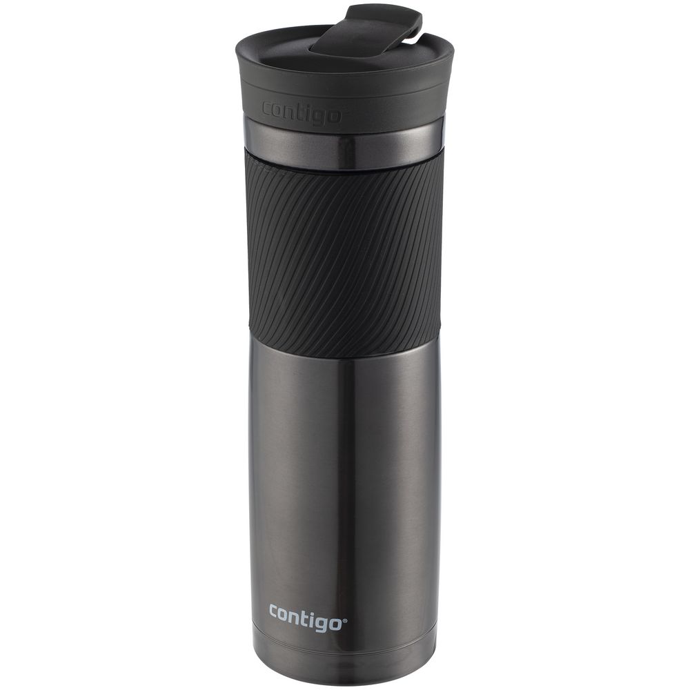 Термостакан Byron XL, вакуумный, герметичный, серо-стальной / Миниатюра WWW (1000)