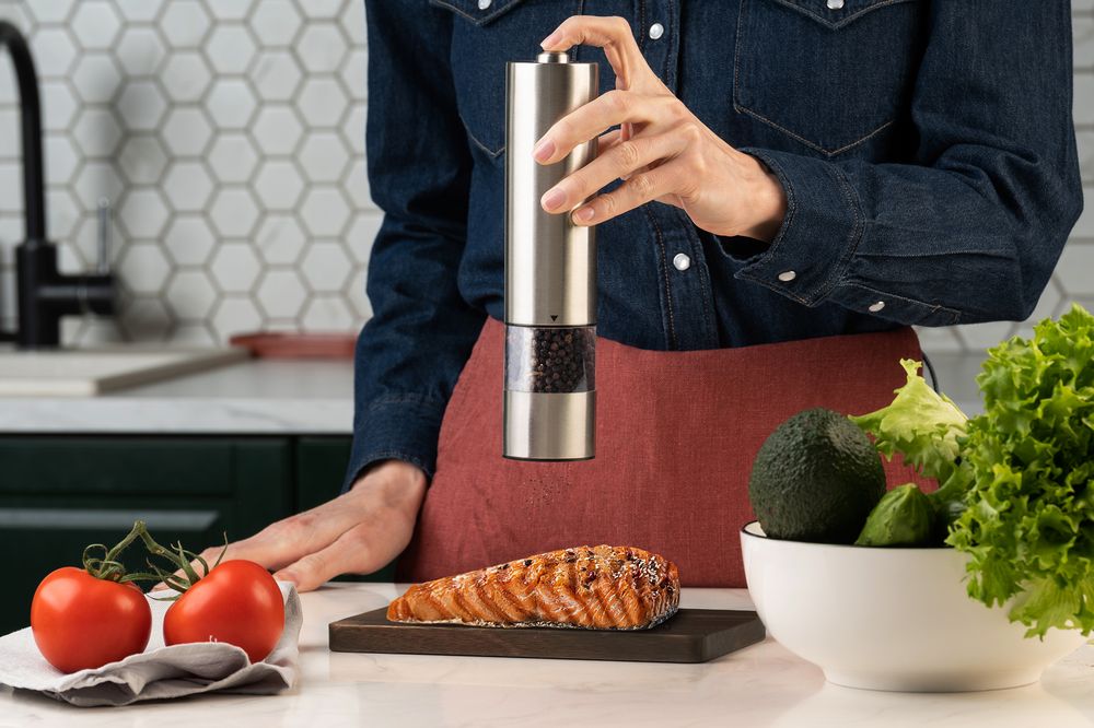 Электрическая мельница для специй Mill of Steel / Миниатюра WWW (1000)