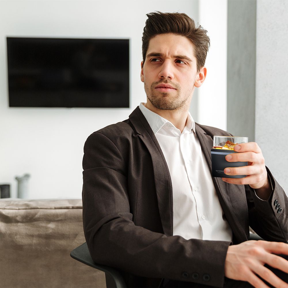 Термобокал Rocks для крепких напитков, стальной / Миниатюра WWW (1000)