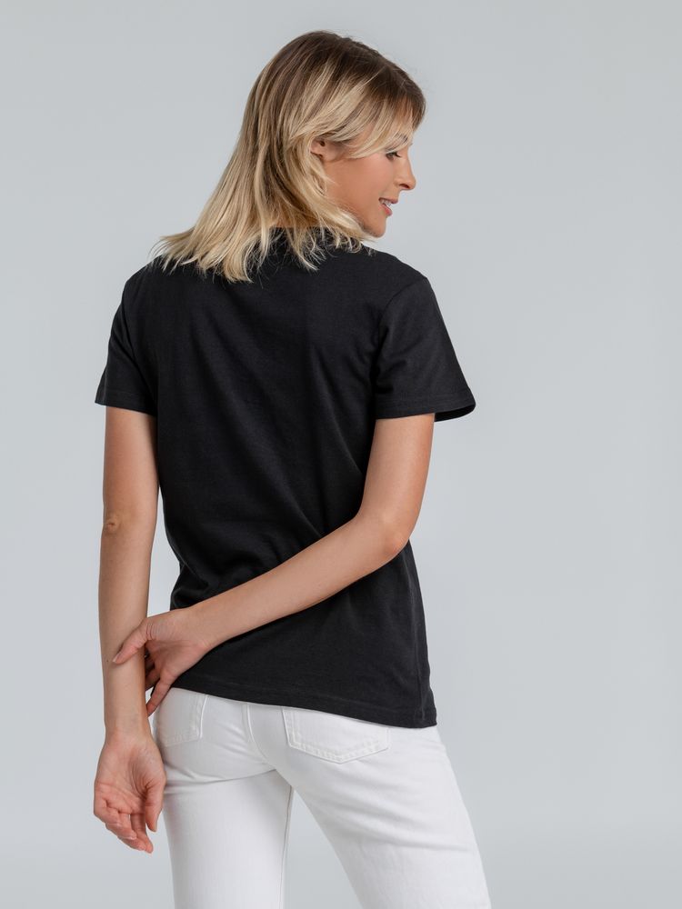 Футболка женская T-bolka 140 Lady, черная / Миниатюра WWW (1000)