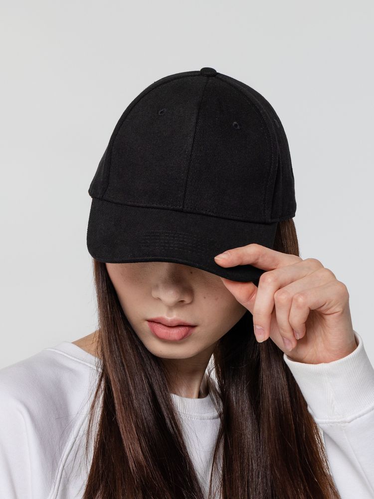 Бейсболка Hillside, черная / Миниатюра WWW (1000)