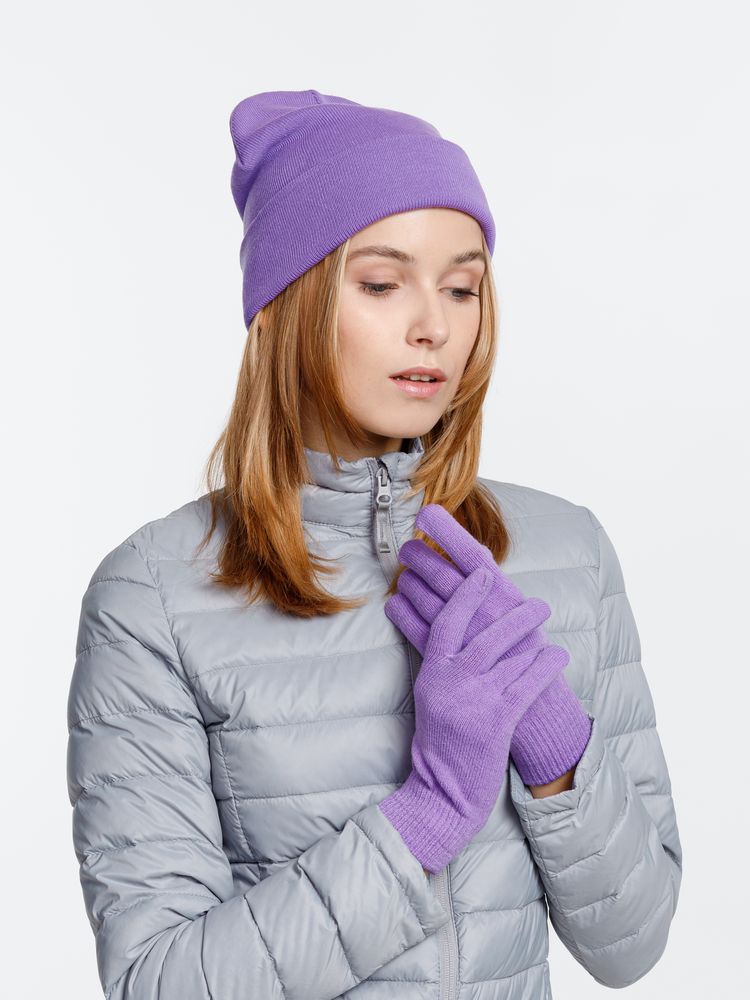 Шапка Urban Flow, ярко-фиолетовая / Миниатюра WWW (1000)