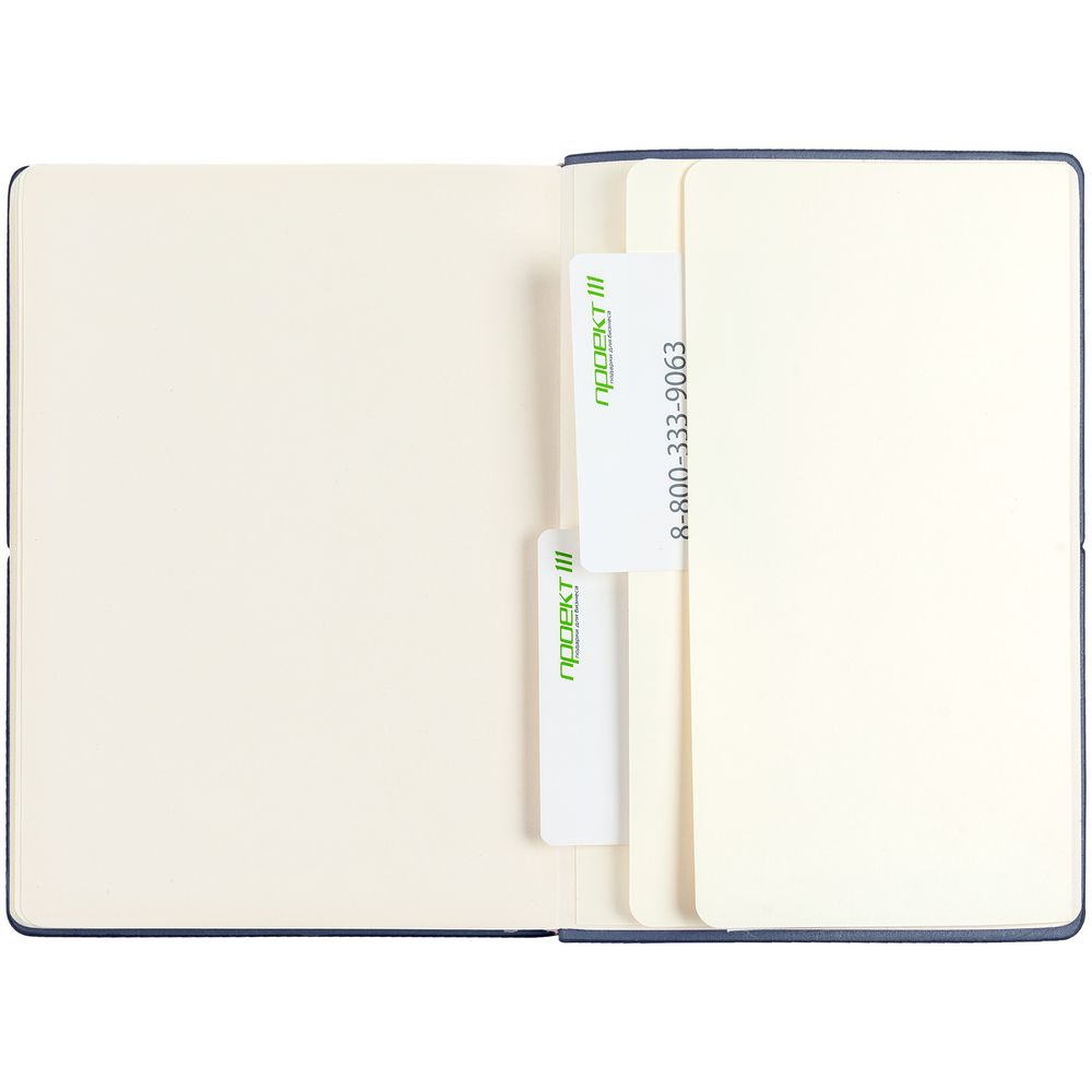 Ежедневник Kuka, недатированный, синий / Миниатюра WWW (1000)