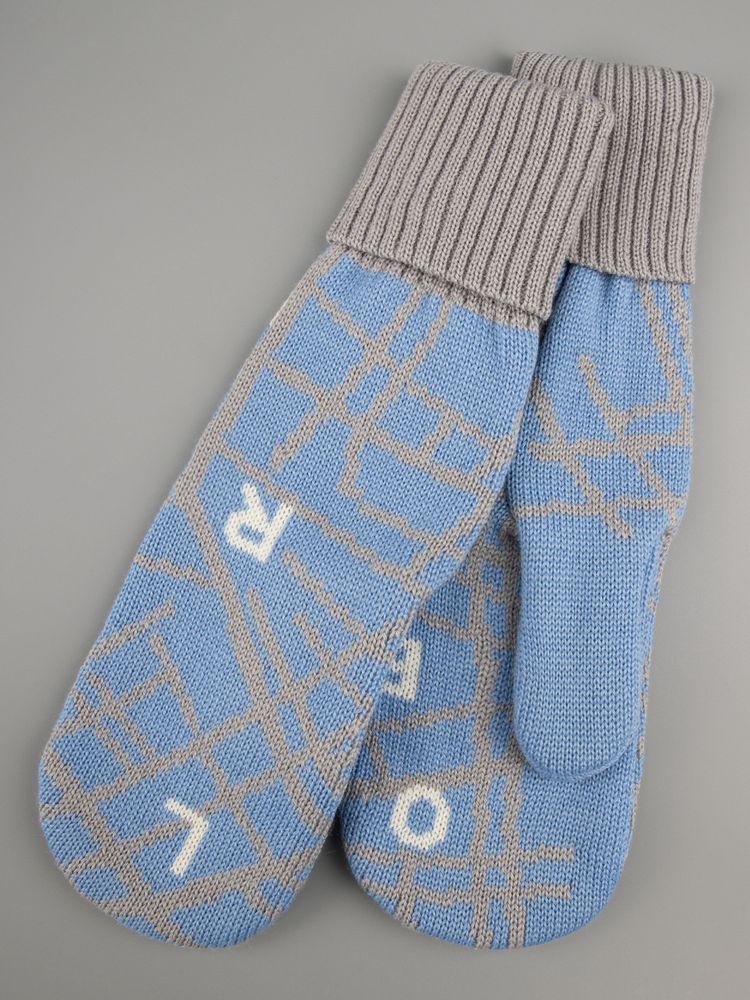 Варежки Joyful на заказ, полушерсть / Миниатюра WWW (1000)