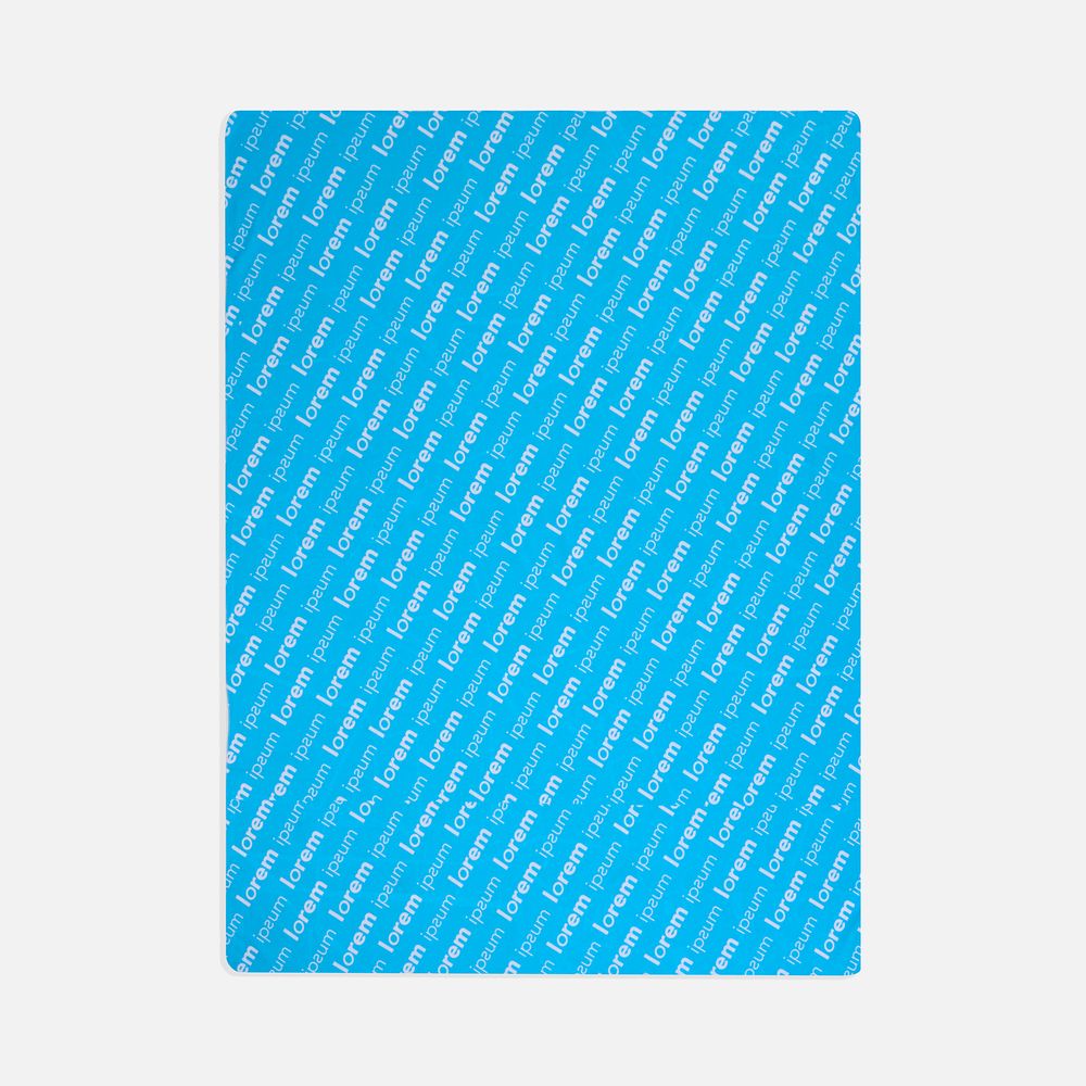Флисовый плед Feltro Color Plus с печатью на заказ, M / Миниатюра WWW (1000)