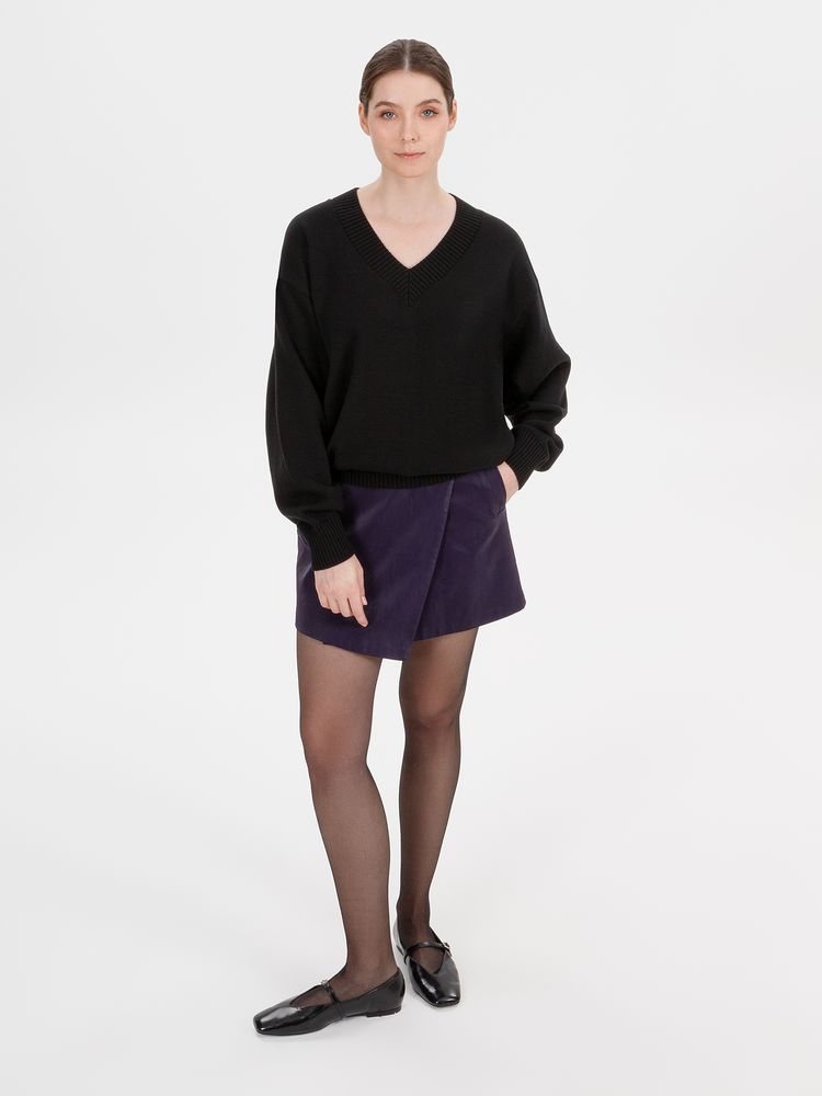 Джемпер Siluetti Stillan, черный / Миниатюра WWW (1000)