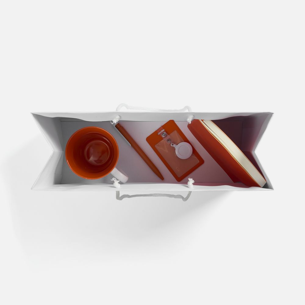 Набор Flat White, оранжевый / Миниатюра WWW (1000)