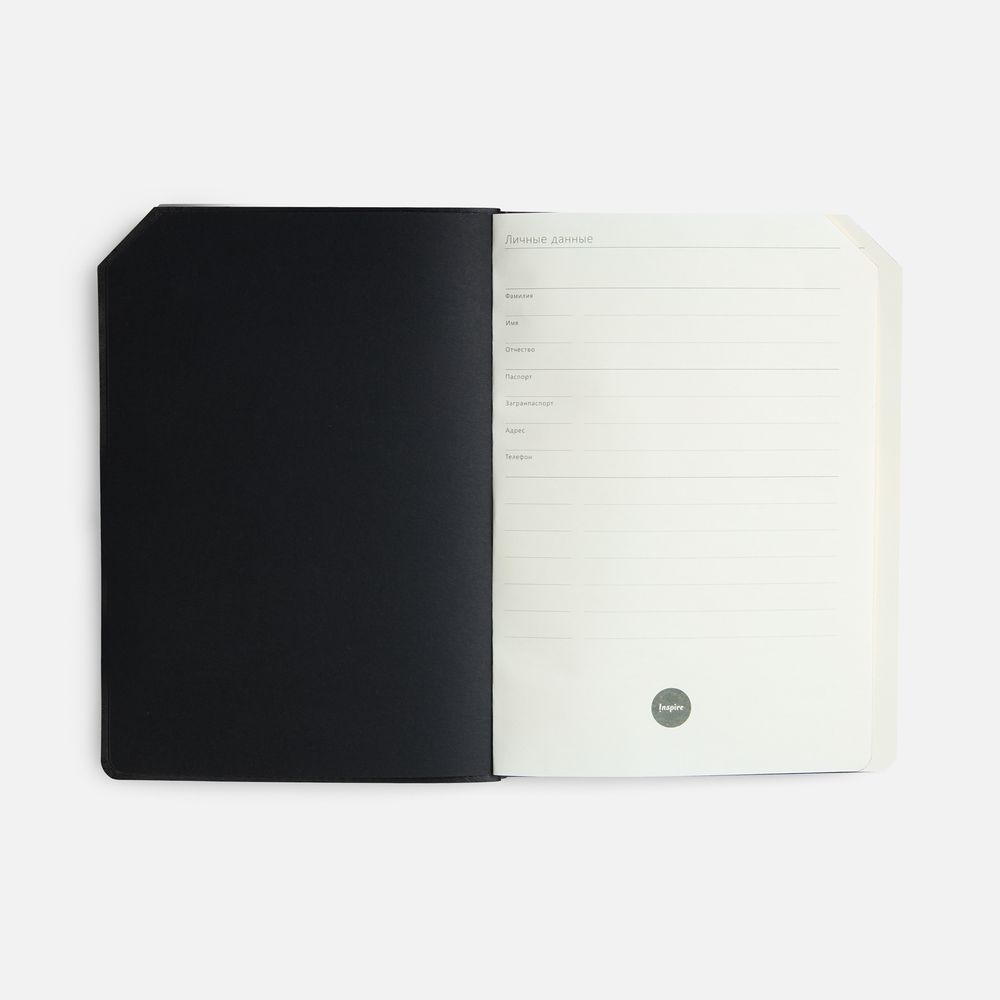 Ежедневник Espresso, недатированный, серый / Миниатюра WWW (1000)