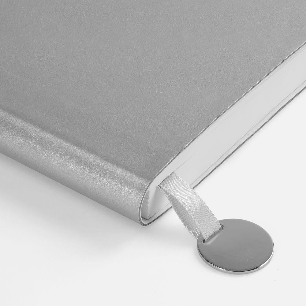 Ежедневник Waltz, недатированный, серебристый / Миниатюра WWW (1000)