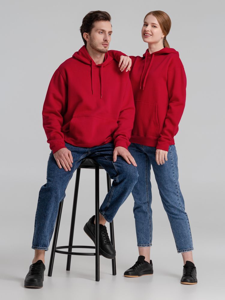 Толстовка с капюшоном Slam 320, бирюзовая / Миниатюра WWW (1000)