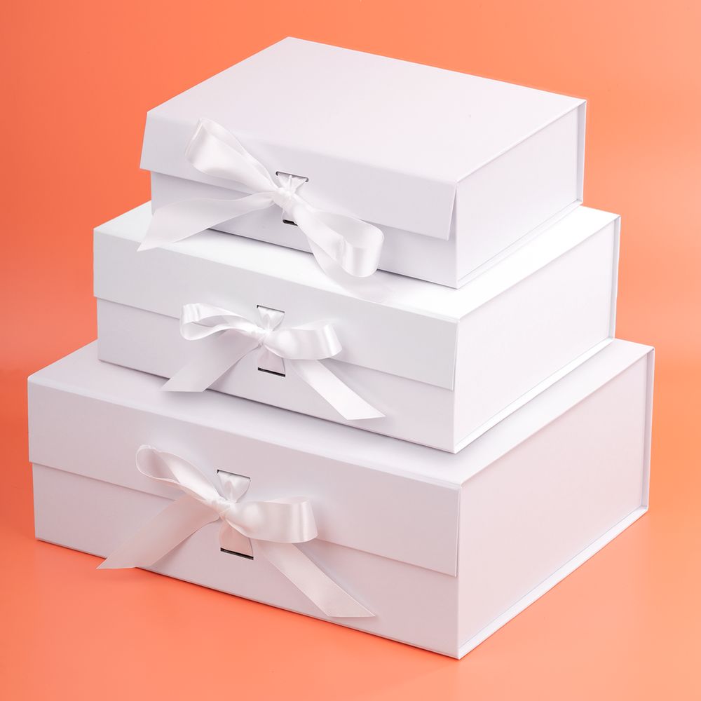 Коробка Rusetti, L, белая / Миниатюра WWW (1000)