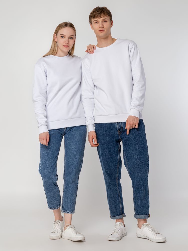 Толстовка Unit Toima Heavy, белая / Миниатюра WWW (1000)