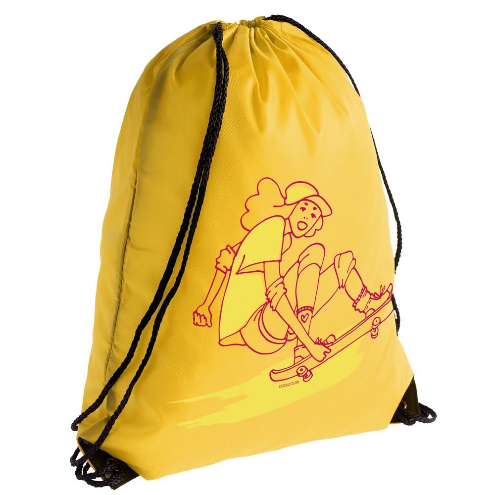 Рюкзак Skateboard, желтый / Миниатюра WWW (1000)