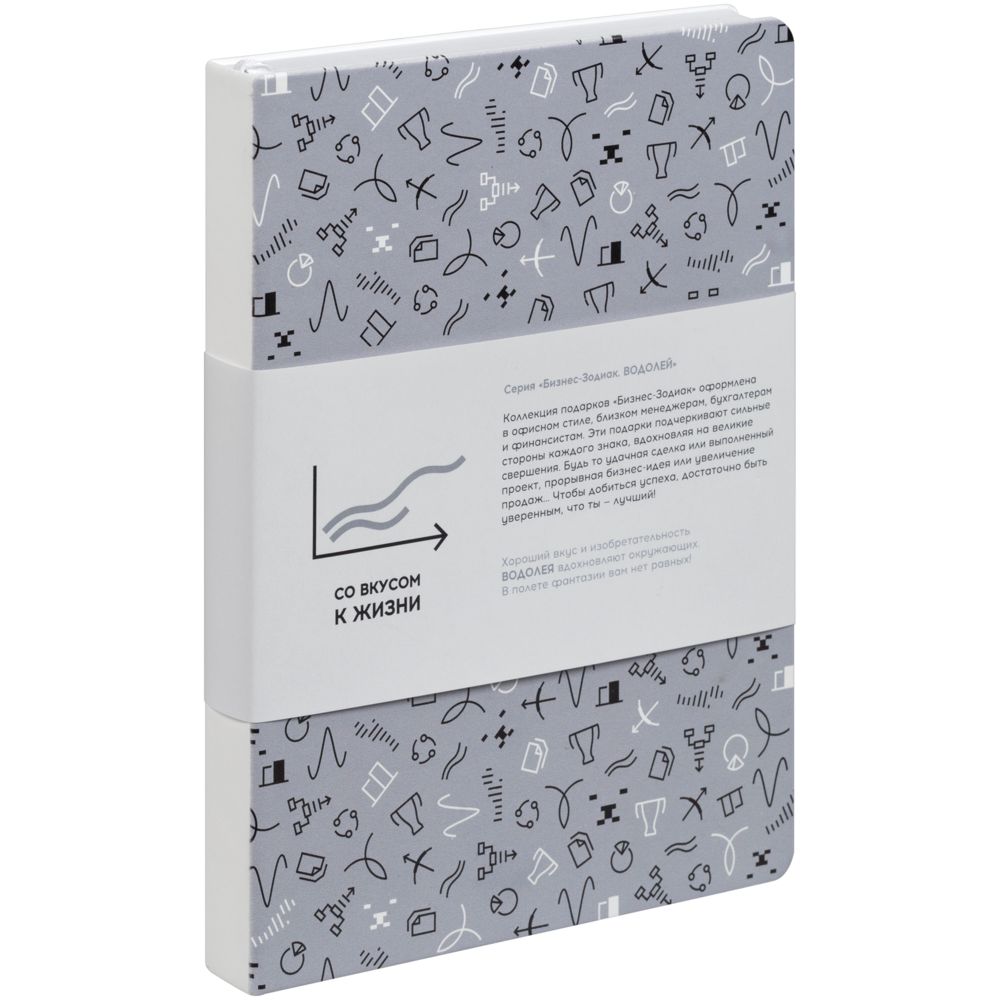 Ежедневник «Бизнес-зодиак. Водолей», уценка / Миниатюра WWW (1000)
