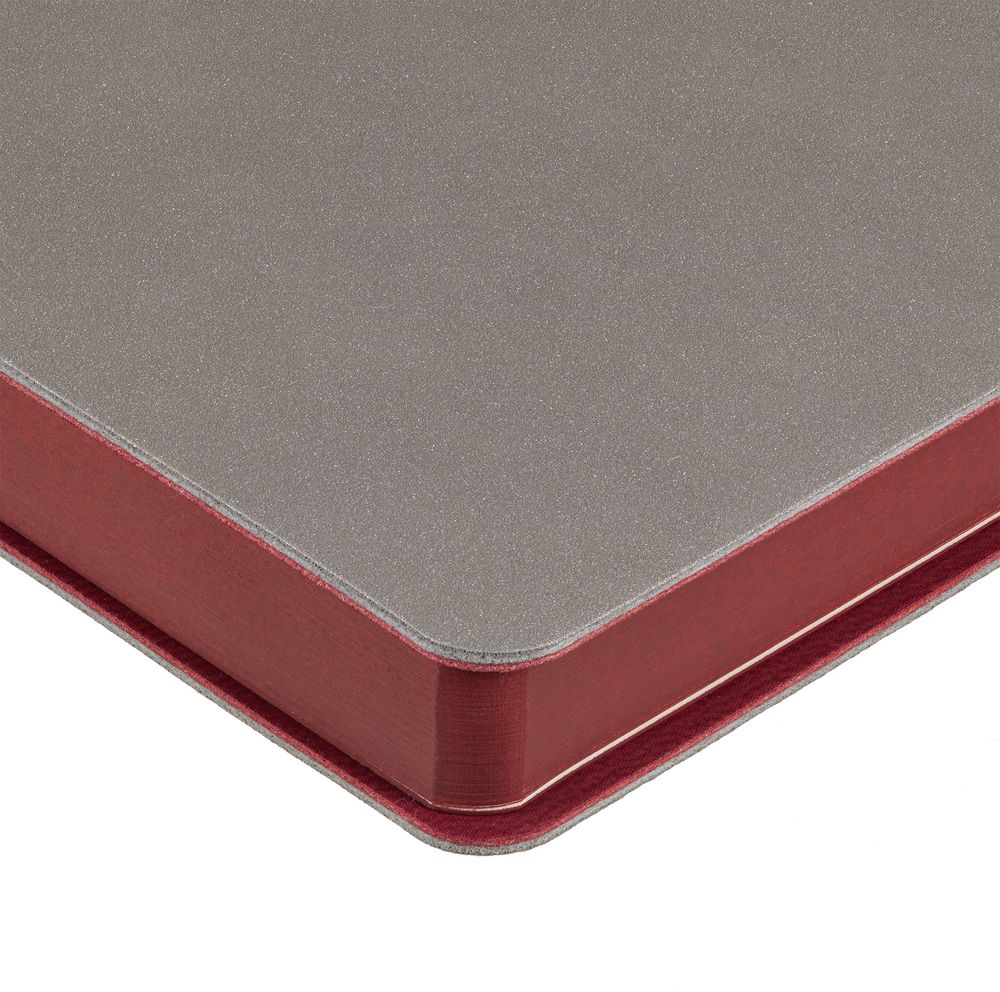 Ежедневник Flexpen, недатированный, серебристо-бордовый / Миниатюра WWW (1000)