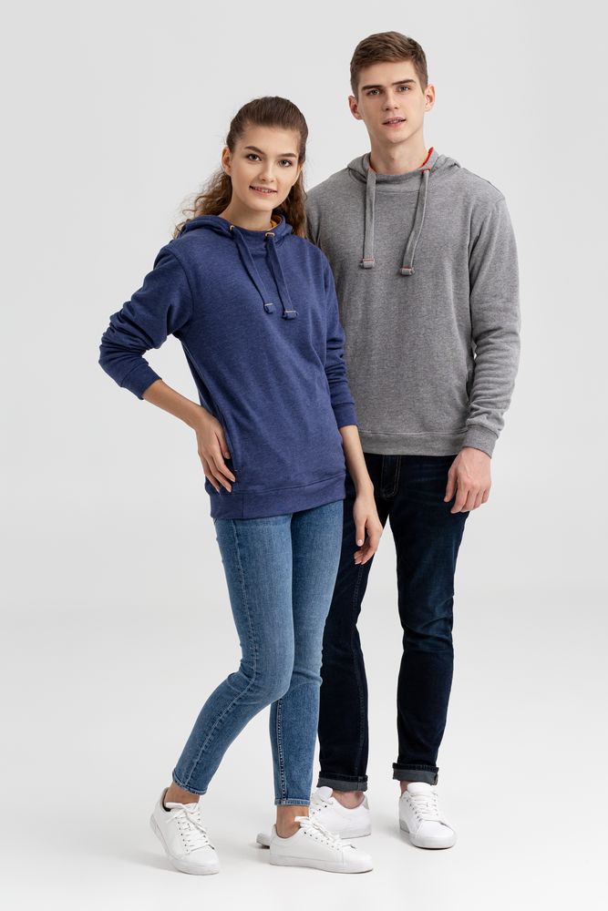 Двусторонняя толстовка Revers, серая с красным / Миниатюра WWW (1000)