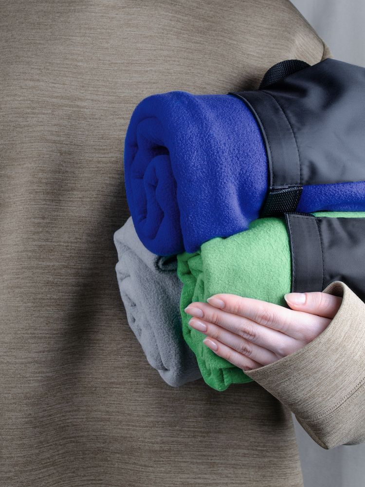 Дорожный плед Voyager, светло-зеленый / Миниатюра WWW (1000)