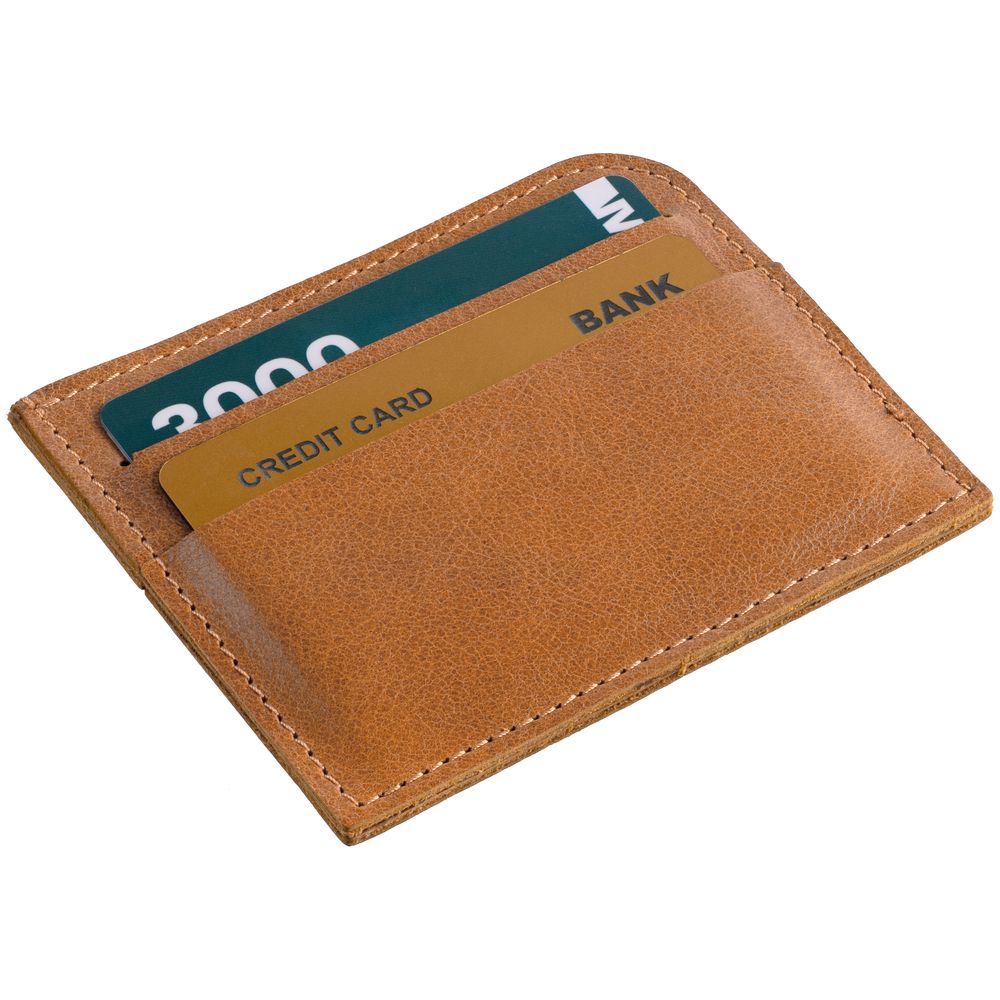 Чехол для карточек Apache, светло-коричневый (camel) / Миниатюра WWW (1000)