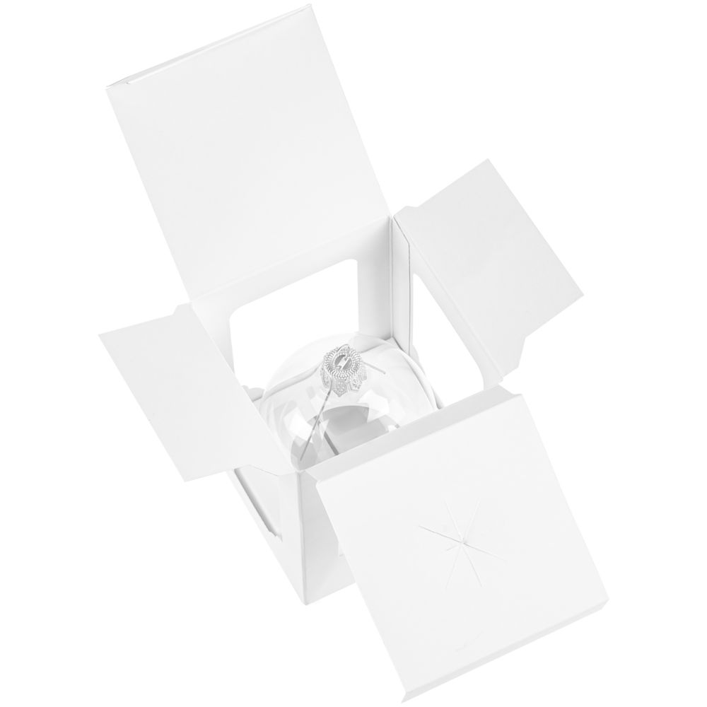 Елочный шар Gala Night в коробке, прозрачный, 6 см / Миниатюра WWW (1000)