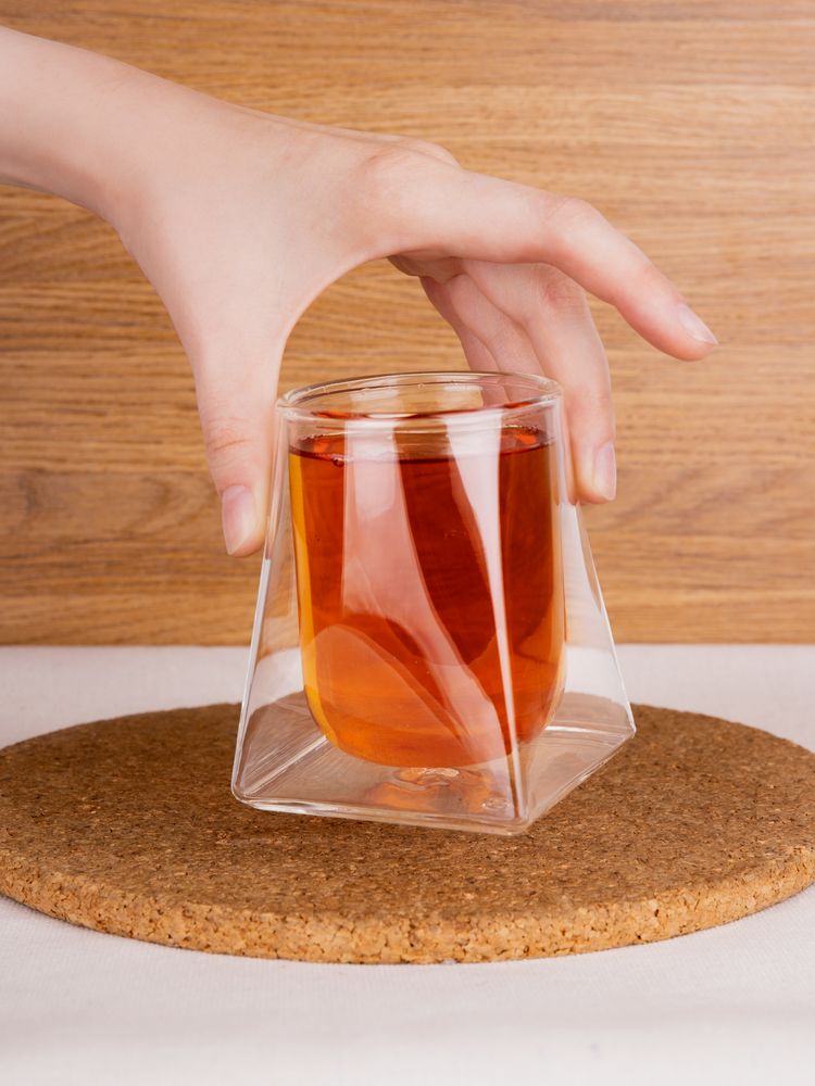 Стакан с двойными стенками Quadroni / Миниатюра WWW (1000)