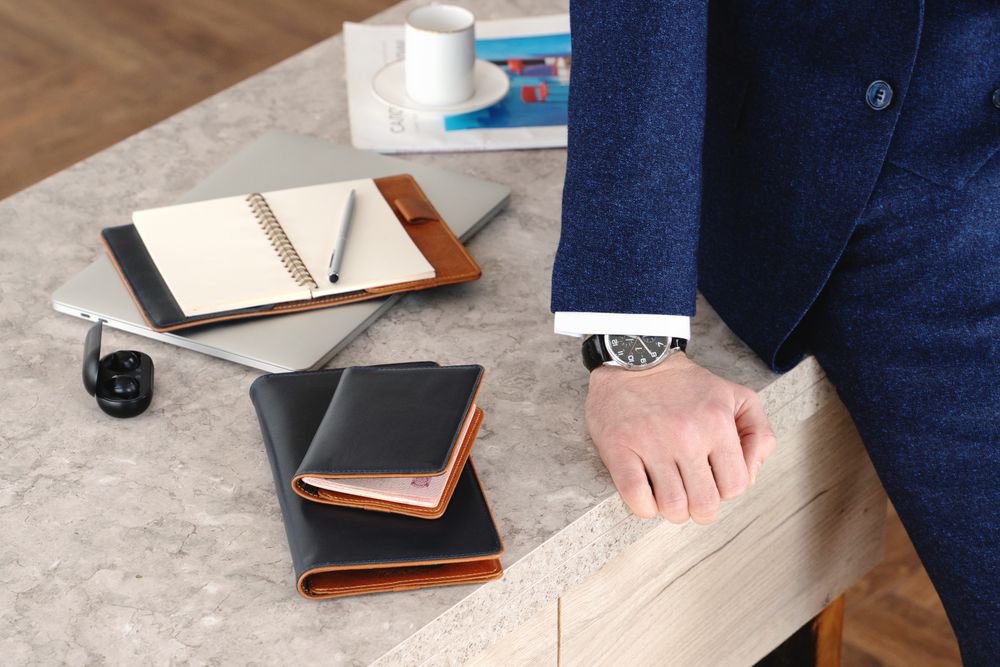 Блокнот Kalsa Palermo, синий / Миниатюра WWW (1000)