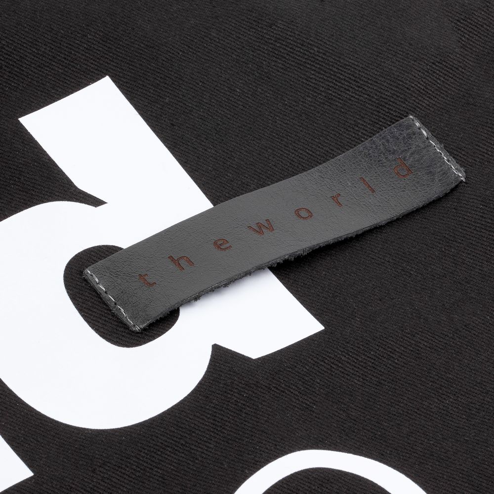 Основа для сумки для покупок В4, черная / Миниатюра нанесения (1000)