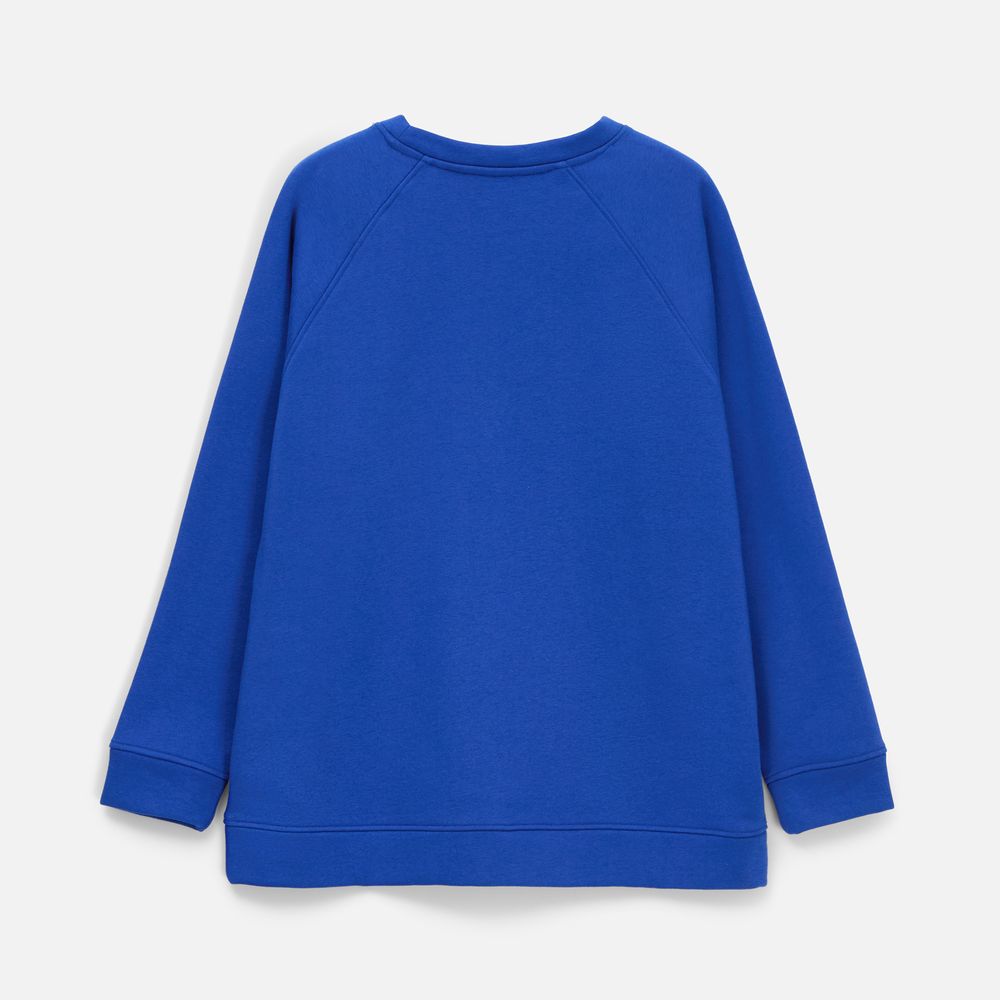 Свитшот унисекс S1, синий / Миниатюра WWW (1000)