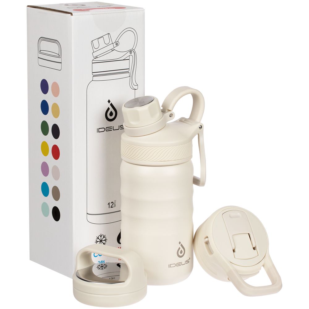 Термобутылка Fujisan, белая / Миниатюра WWW (1000)