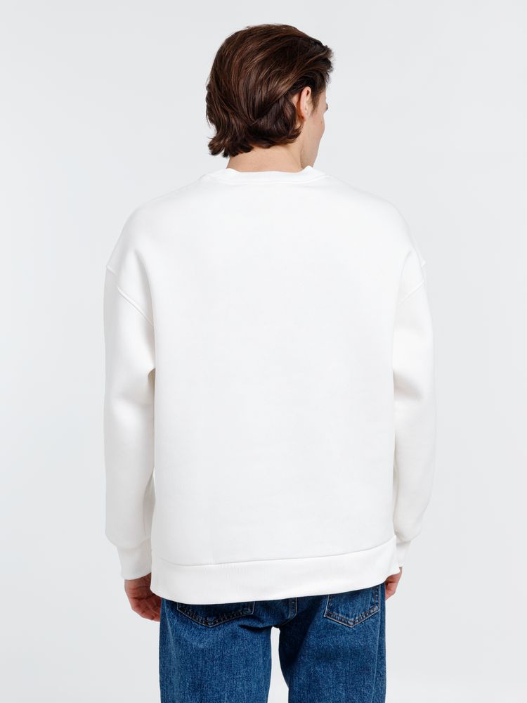 Свитшот оверсайз унисекс True Self, молочно-белый / Миниатюра WWW (1000)