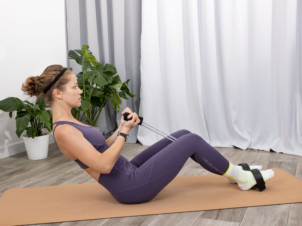 Универсальный эспандер Expandis, серый с черным / Миниатюра WWW (1000)