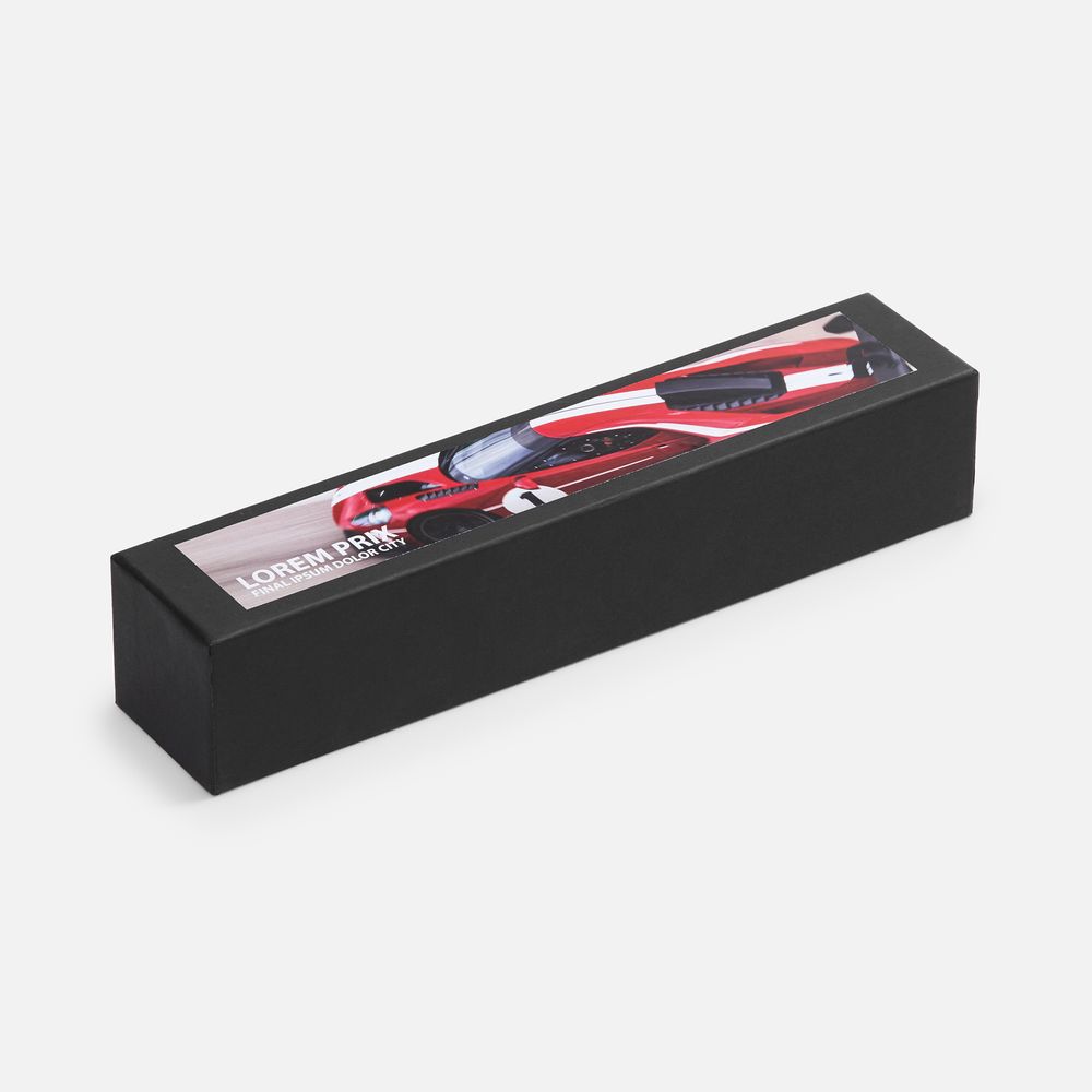 Зонт складной City Guardian, электрический, черный / Миниатюра нанесения (1000)