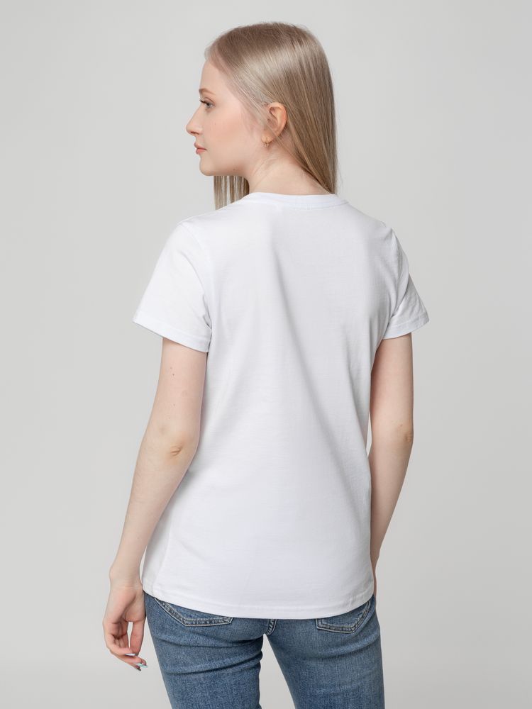 Футболка женская T-bolka Lady, белая / Миниатюра WWW (1000)