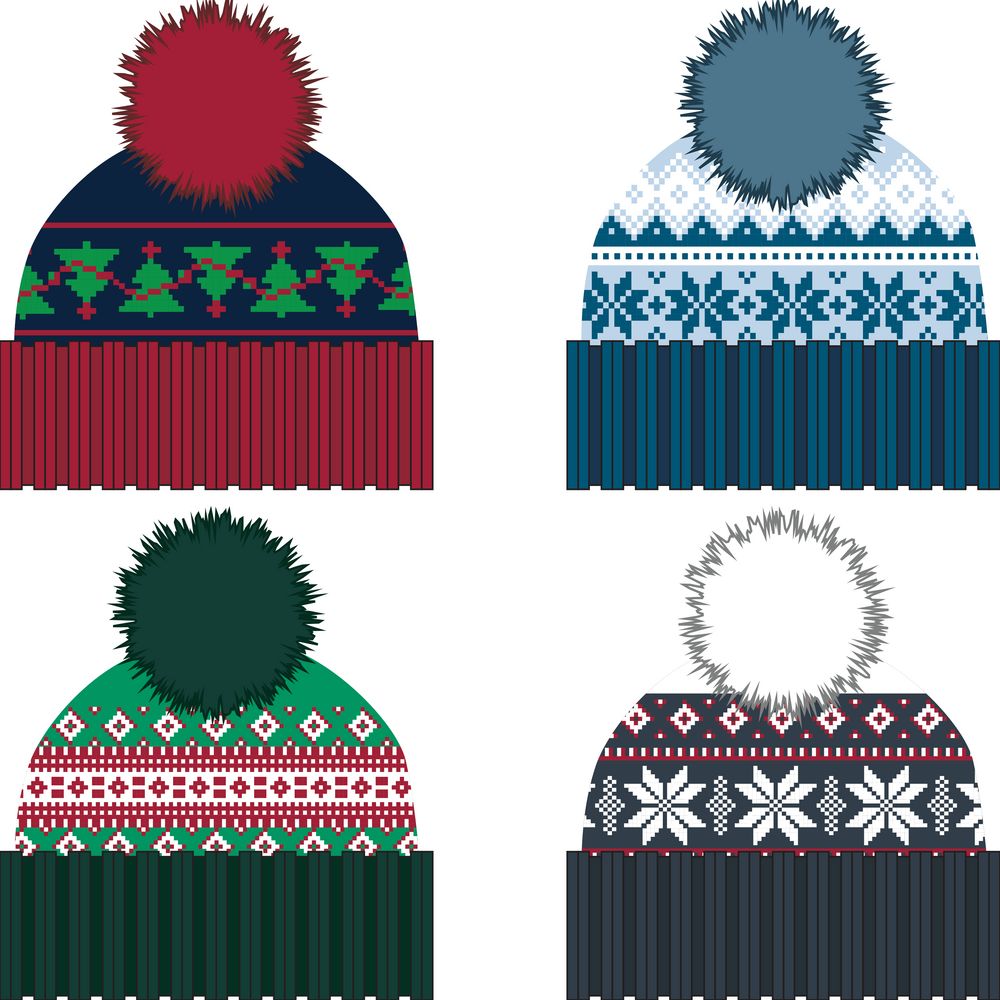 Шапка Joyful на заказ, акрил / Миниатюра WWW (1000)