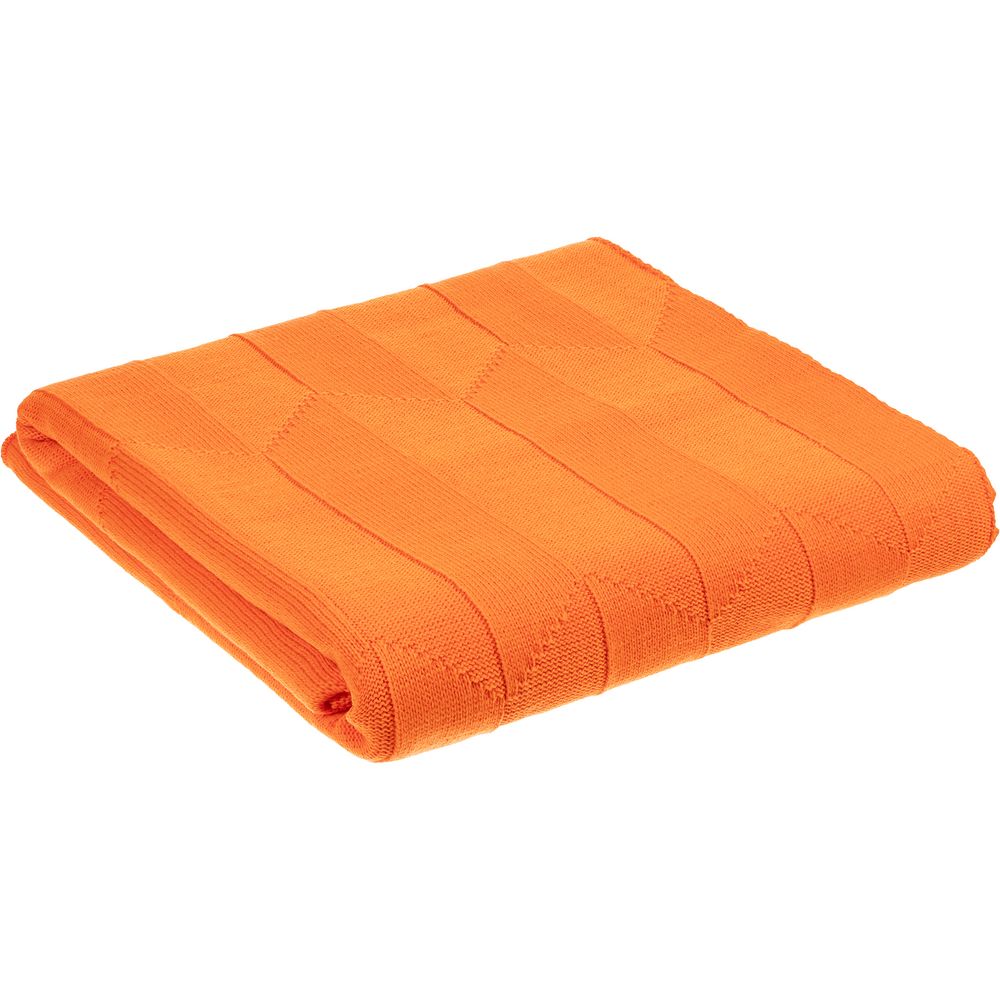 Плед Rombus, оранжевый (апельсин) / Миниатюра WWW (1000)