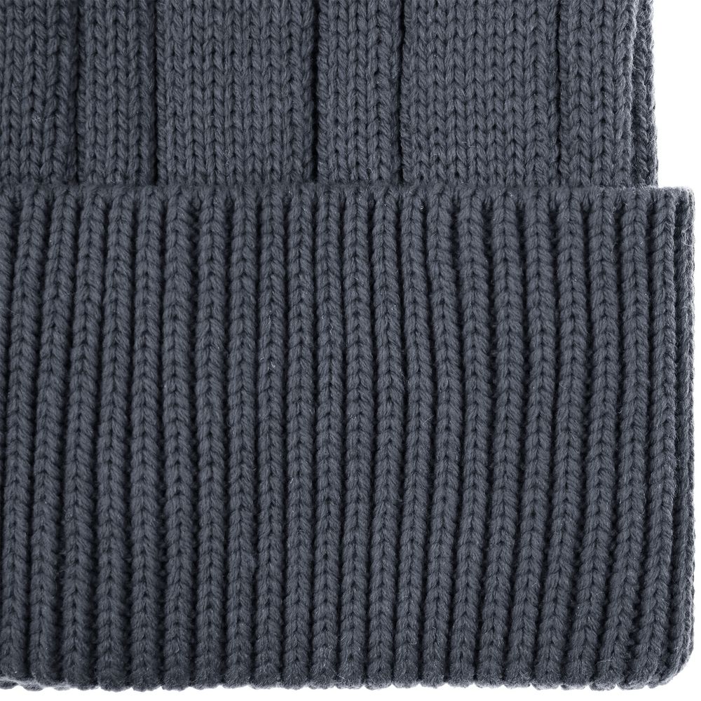 Шапка Knit Beat, серая (графит) / Миниатюра WWW (1000)