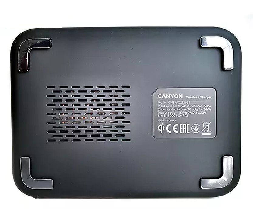 Зарядная станция Canyon WS-303, черная / Миниатюра WWW (1000)