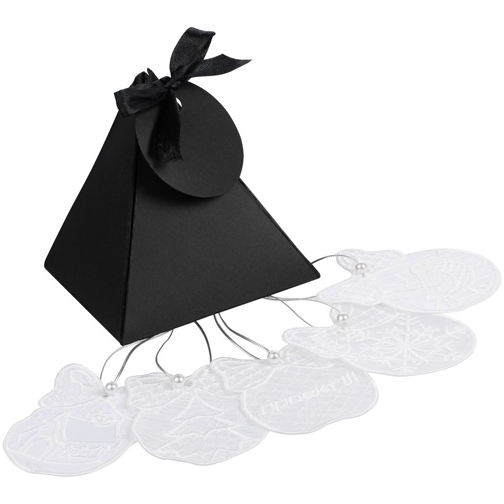 Набор «Зимние узоры» с подвеской на заказ